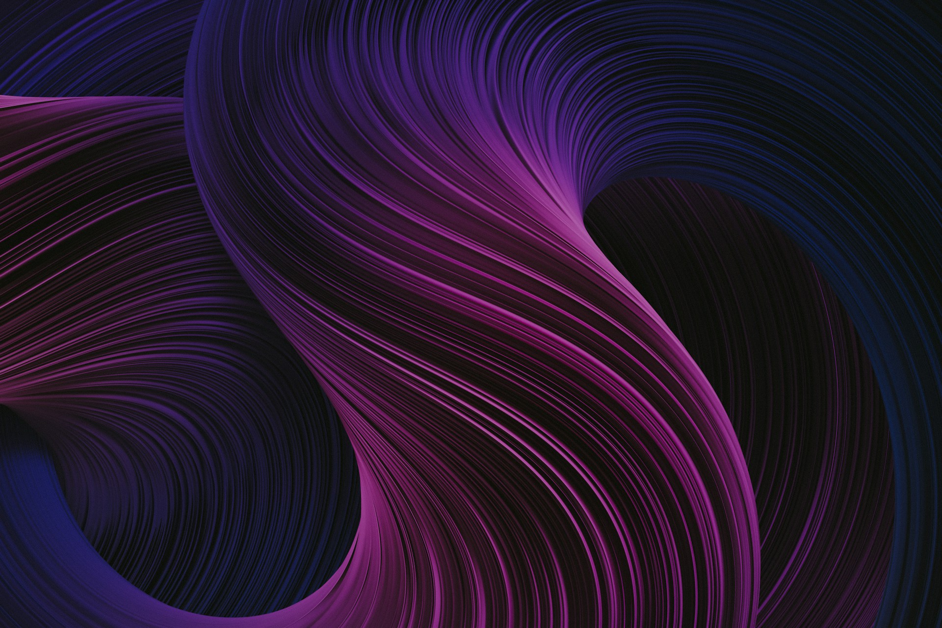 Layered purple forms representing property categories and real estate browsing paths